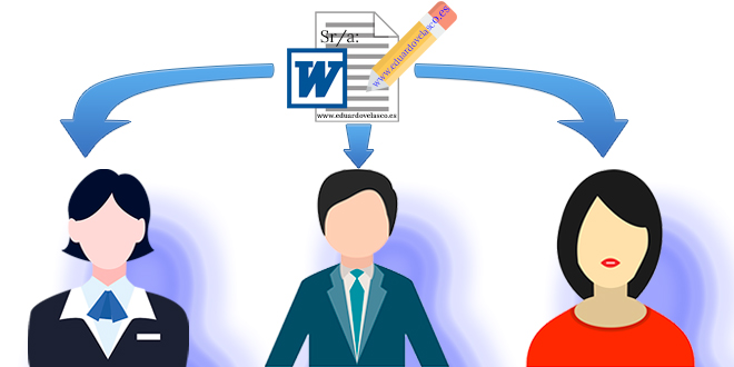 Combinar correspondencia con WORD para crear circulares